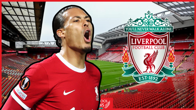 Virgil Van Dijk Anfield