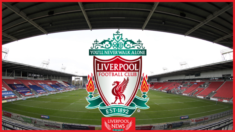 Liverpool badge, St Helens Stadium