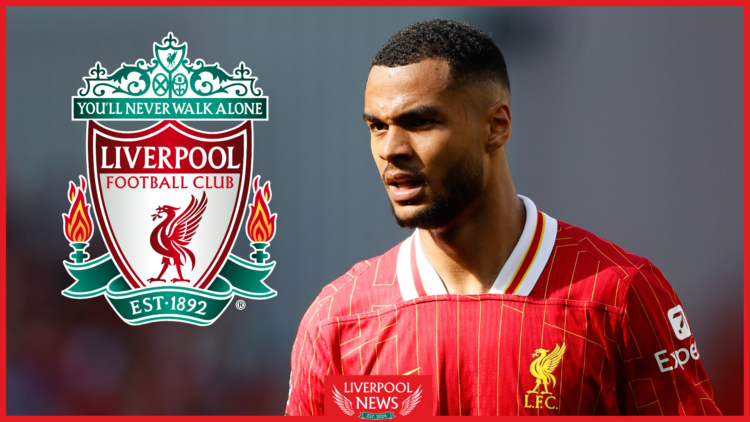 Liverpool badge, Cody Gakpo