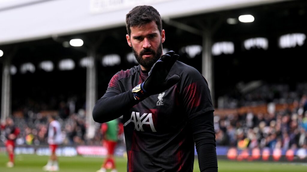 Liverpool goalkeeper Alisson