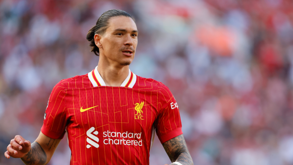Liverpool striker Darwin Nunez