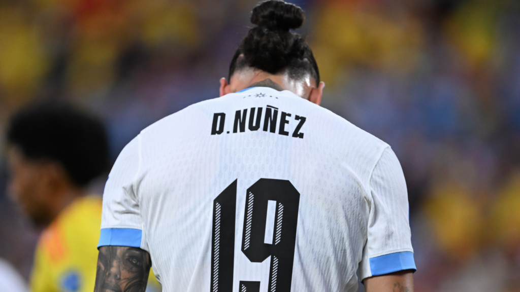 Liverpool striker Darwin Nunez