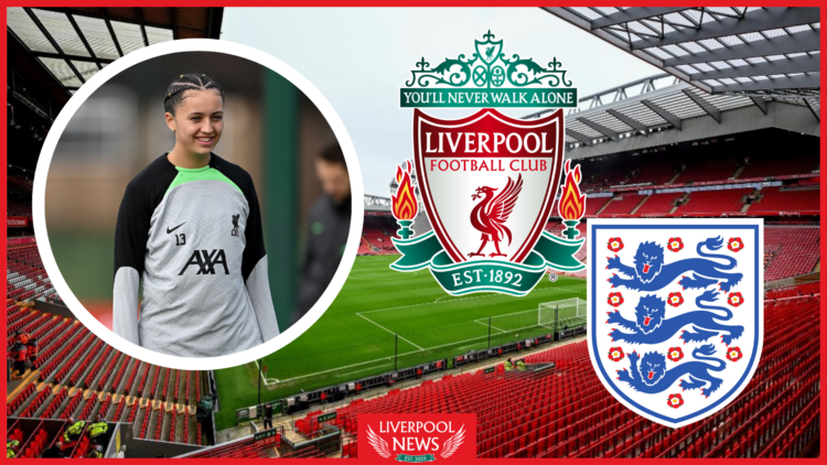 Liverpool and England forward Mia Enderby. Credit: @LiverpoolFCW