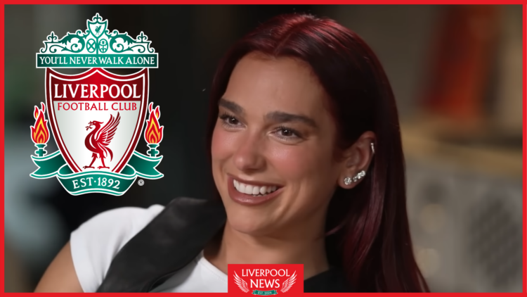 Dua Lipa, Liverpool badge