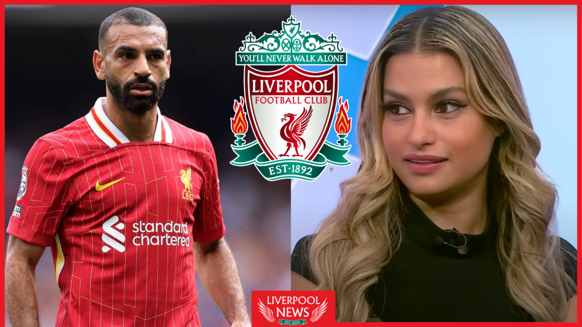 Mohammed Salah, Melissa Reddy, Liverpool badge