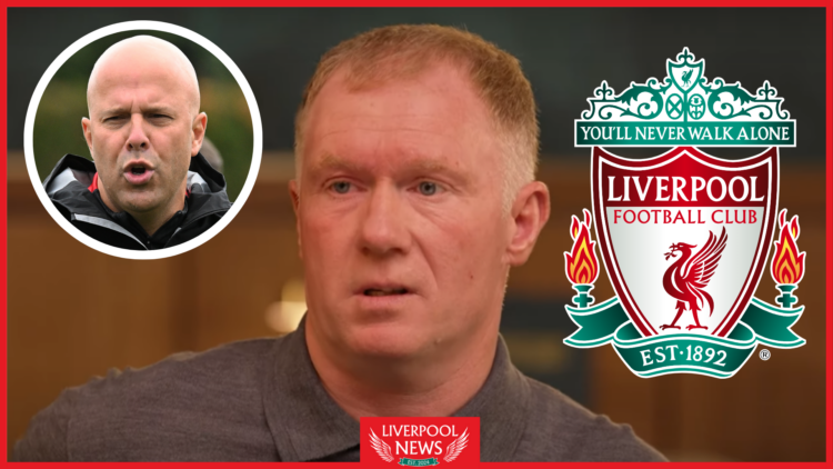 Paul Scholes, Arne Slot, Liverpool badge