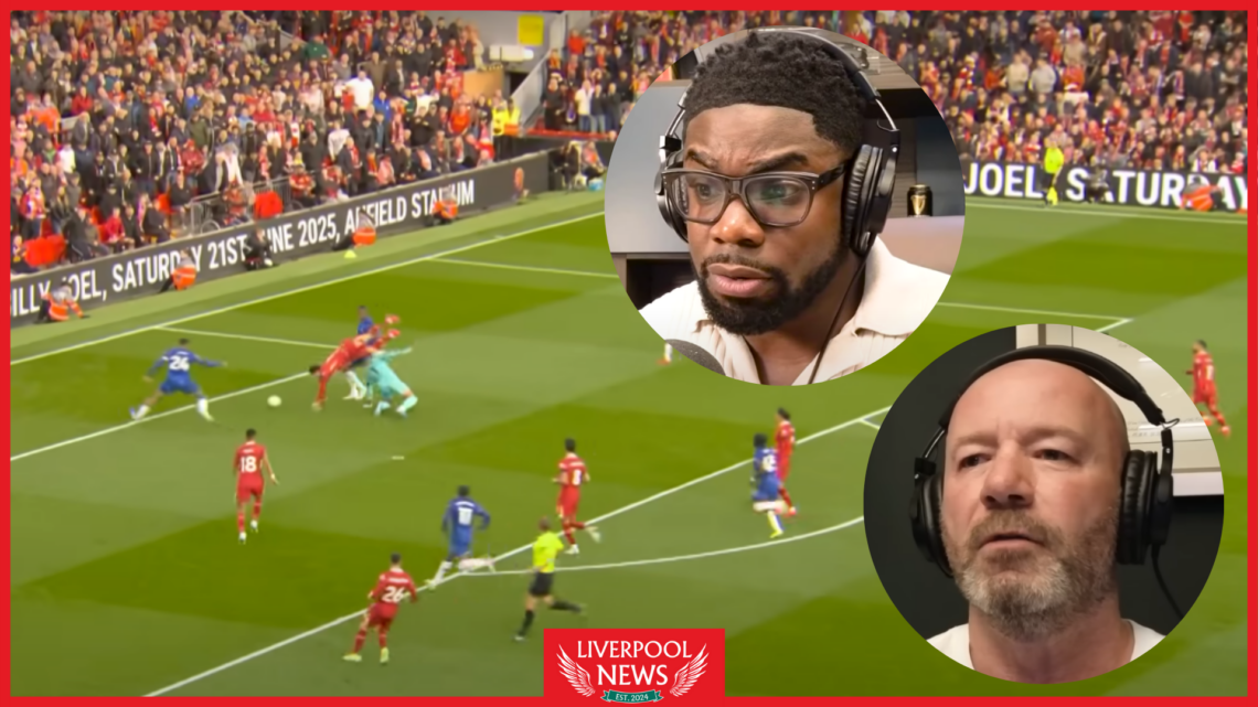 Alan Shearer, Micah Richards, Liverpool v Chelsea