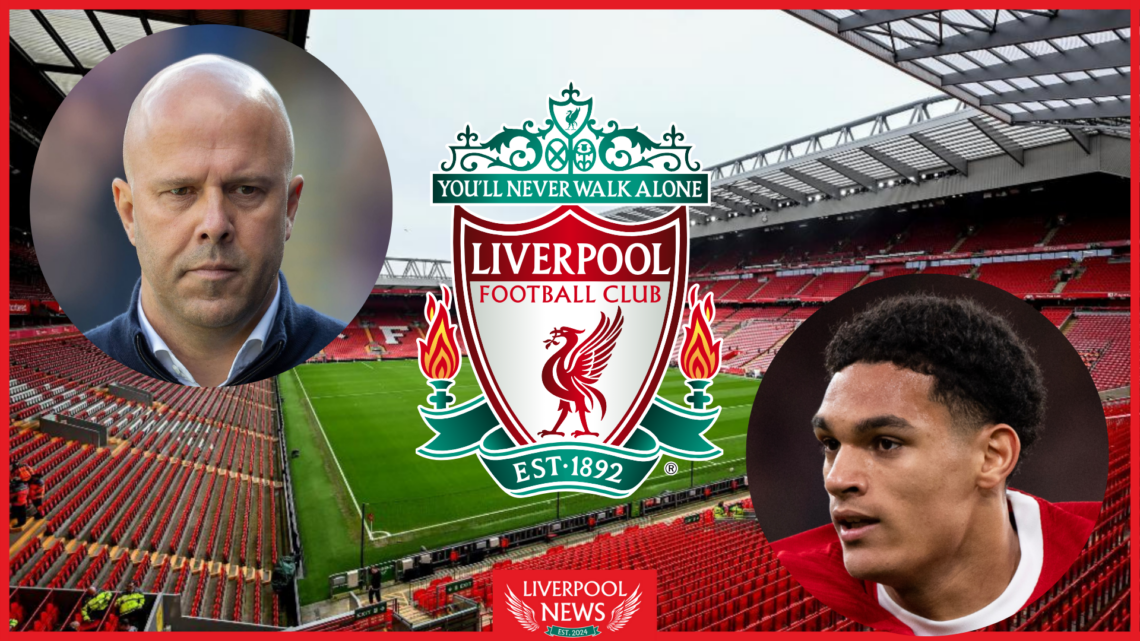 Arne Slot, Jarell Quansah, Liverpool badge