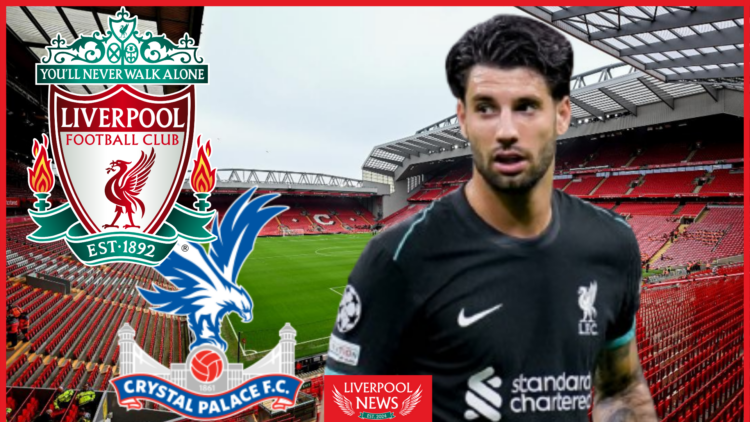 Dominik Szoboszlai, Liverpool badge, Crystal Palace badge