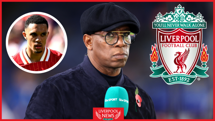 Ian Wright, Trent Alexander-Arnold, Liverpool badge