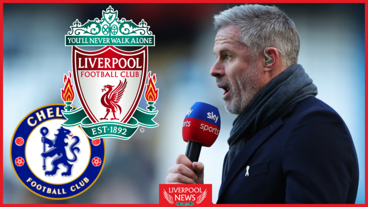 Jamie Carragher, Liverpool badge, Chelsea badge
