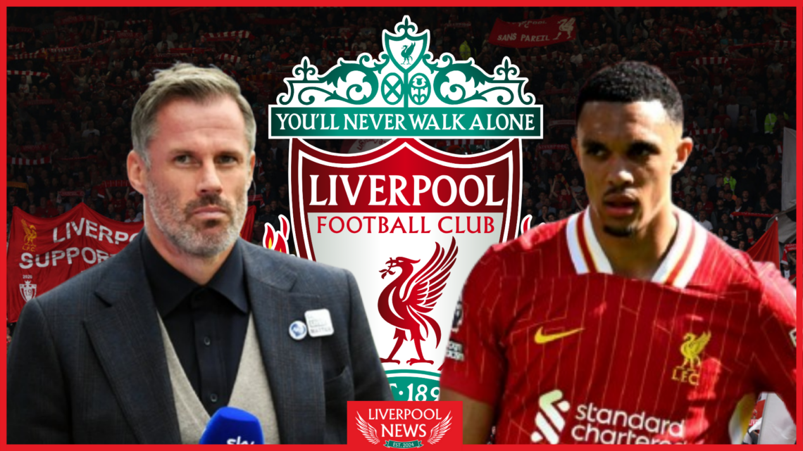 Jamie Carragher, Trent Alexander-Arnold, Liverpool badge