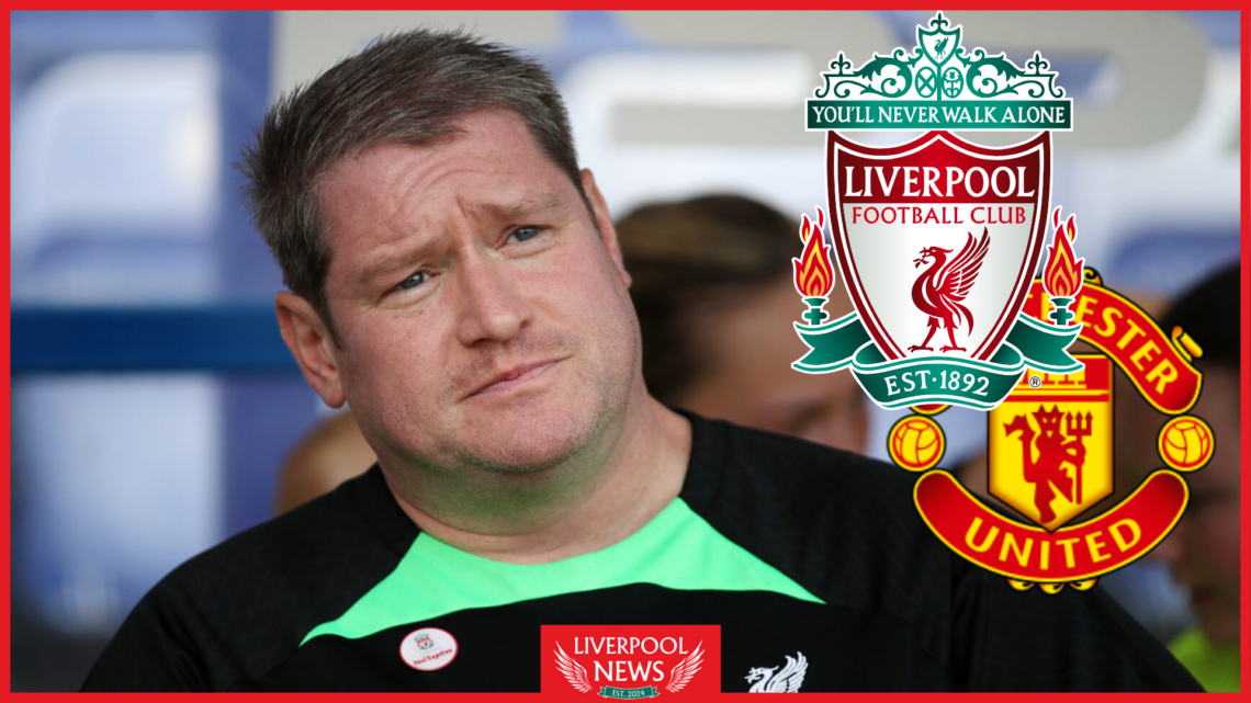 Matt Beard, Liverpool badge, Manchester United badge