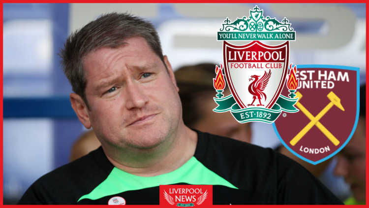 Matt Beard, Liverpool badge, West Ham United badge