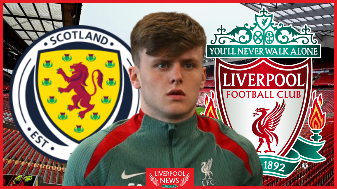 Ben Doak, Liverpool badge, Scotland badge