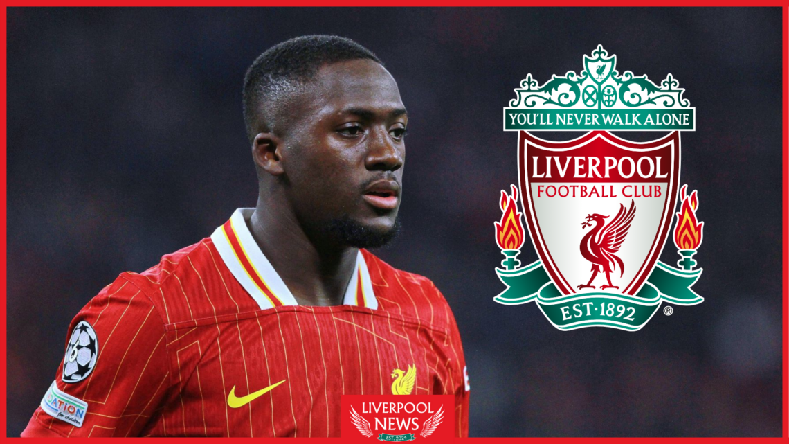 Liverpool badge, Ibrahima Konate