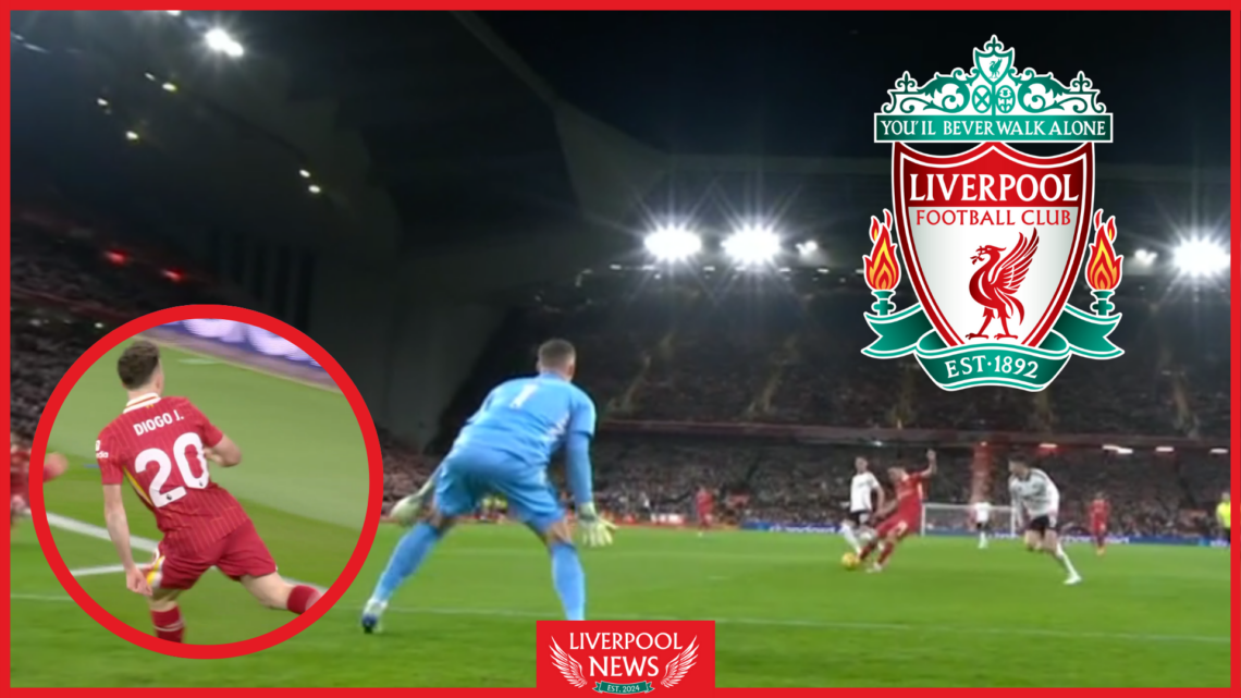 Diogo Jota Liverpool Fulham