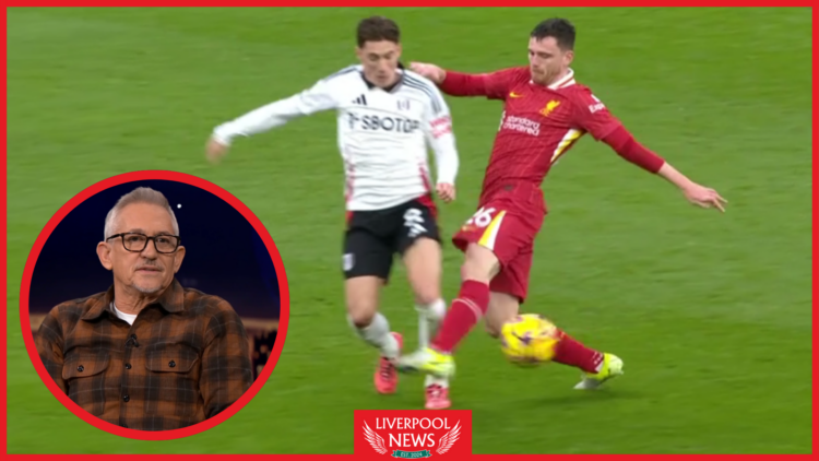 Andy Robertson Gary Lineker Liverpool