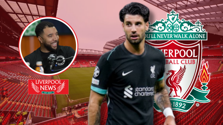 Dominik Szoboszlai, Troy Deeney, Liverpool badge