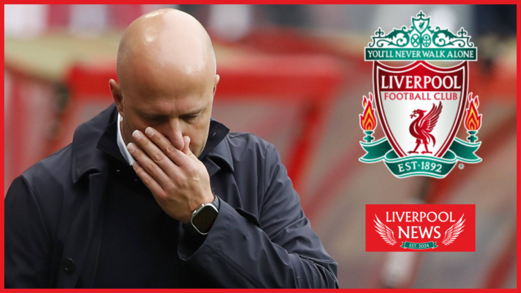 Picture of Liverpool boss Arne Slot.
