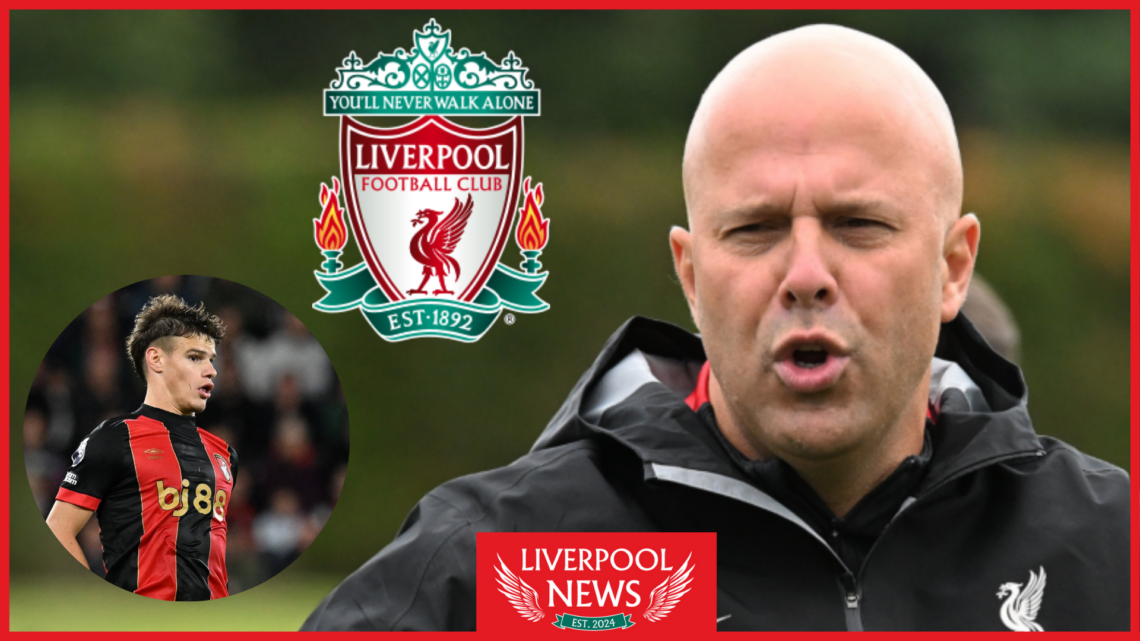 Liverpool manager Arne Slot