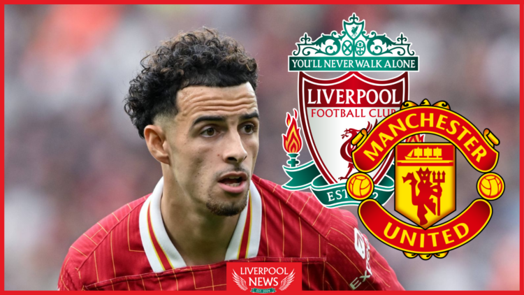 Liverpool Manchester United Curtis Jones