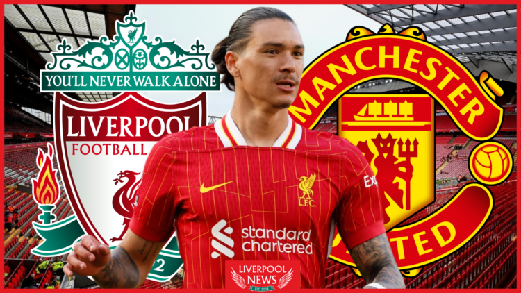 Liverpool Manchester United Darwin Nunez