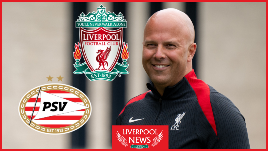 Picture of Liverpool manager Arne Slot.
