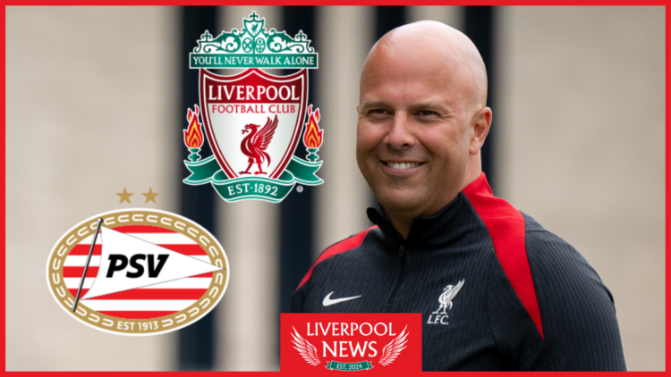 Picture of Liverpool manager Arne Slot.