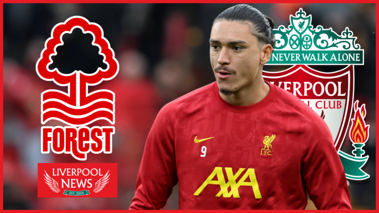 Liverpool badge Nottingham Forest Nunez