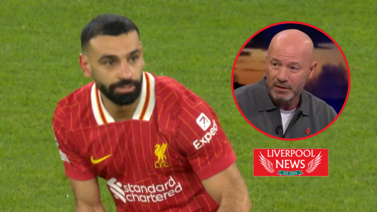 Liverpool forward Mohamed Salah, Alan Shearer
