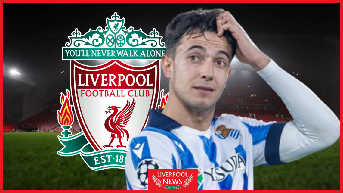 Martin Zubimendi, Liverpool badge