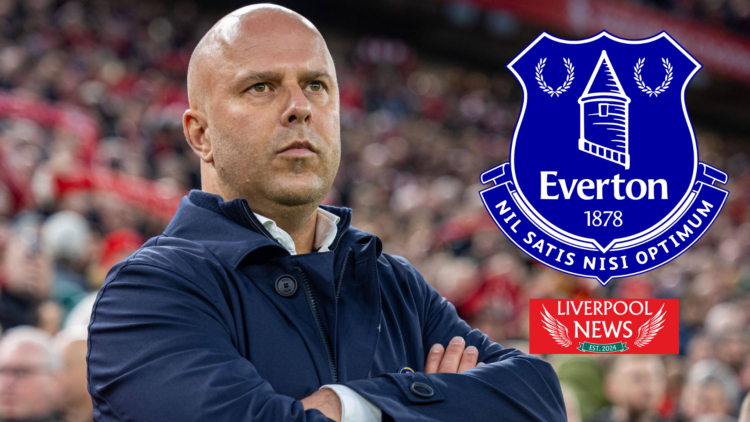 Arne Slot, Everton badge