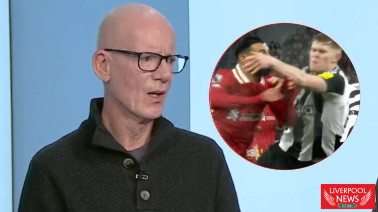 Dermot Gallagher, Mohamed Salah controversy v Newcastle