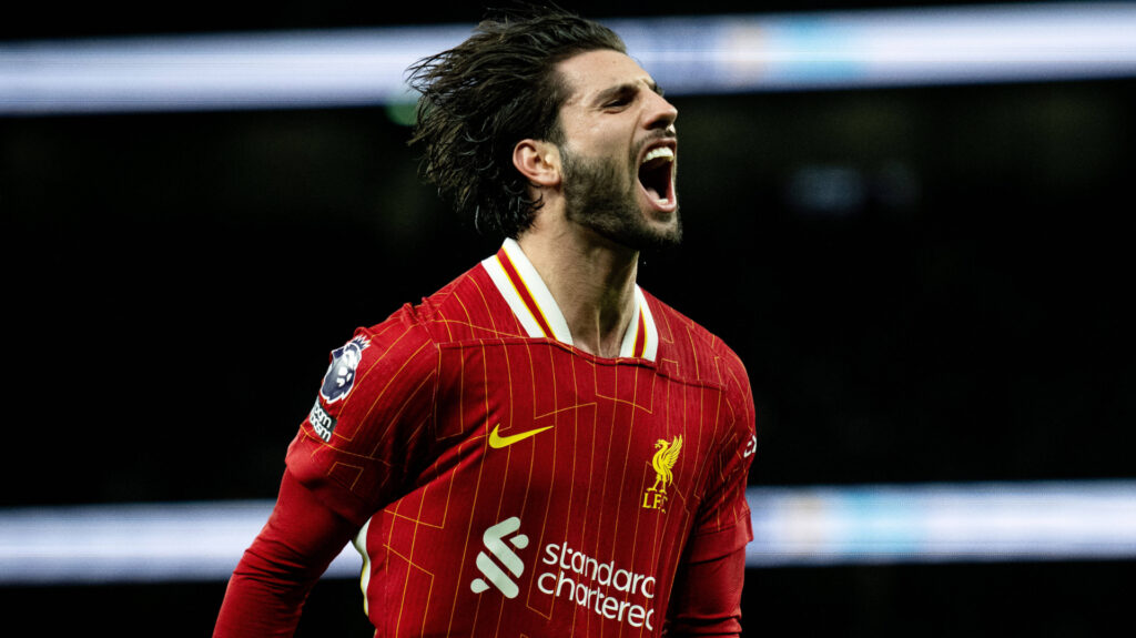 Dominik Szoboszlai playing for Liverpool
