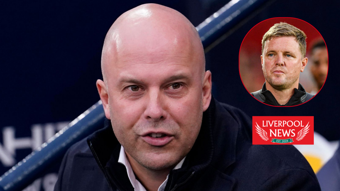 Eddie Howe, Arne Slot, Liverpool, Newcastle, Premier League