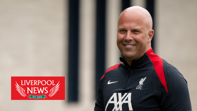 Picture of Liverpool boss, Arne Slot.