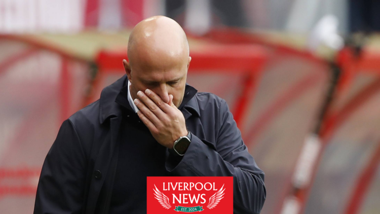 Picture of Liverpool boss Arne Slot.