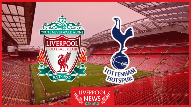 Picture of Liverpool and Tottenham badges.