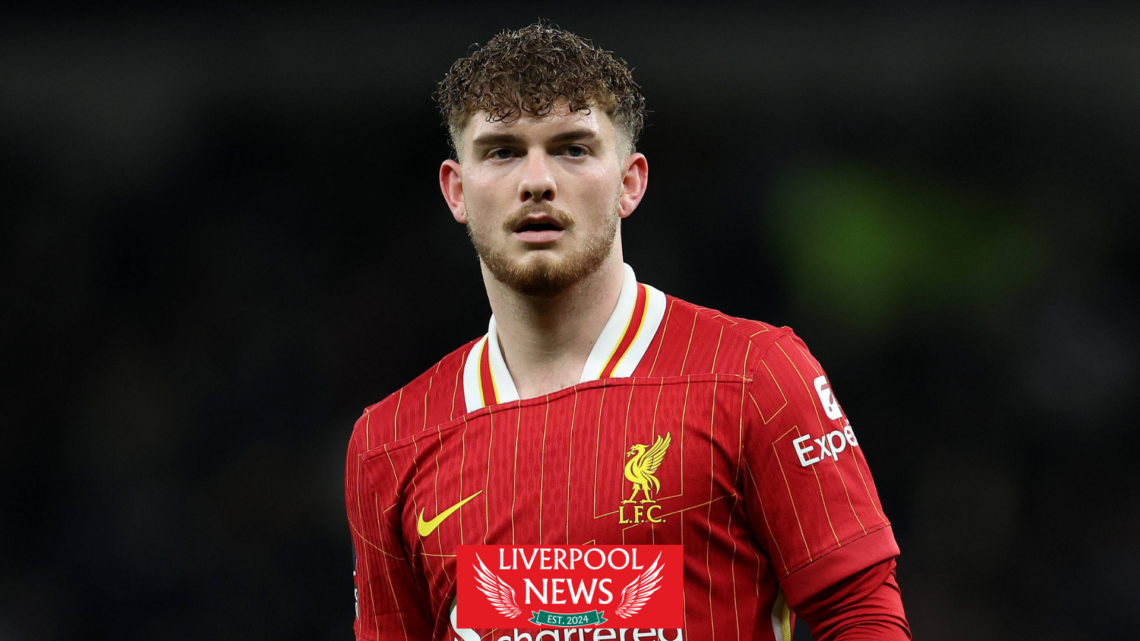 Liverpool midfielder Harvey Elliott