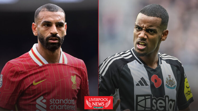 Mohamed Salah, Alexander Isak, Liverpool, Newcastle, Premier League, anfield