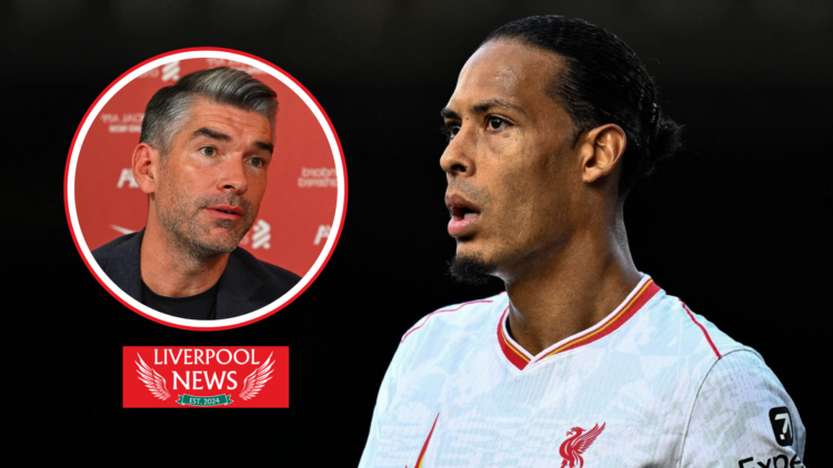 Virgil van Dijk, Richard Hughes in inset