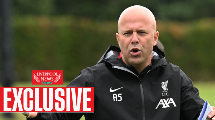 Liverpool manager Arne Slot