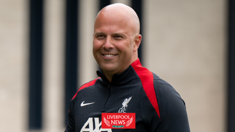 Liverpool manager Arne Slot