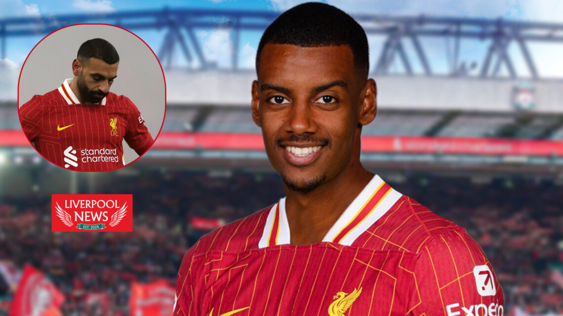 Alexander Isak, Mohamed Salah, Liverpool, Newcastle