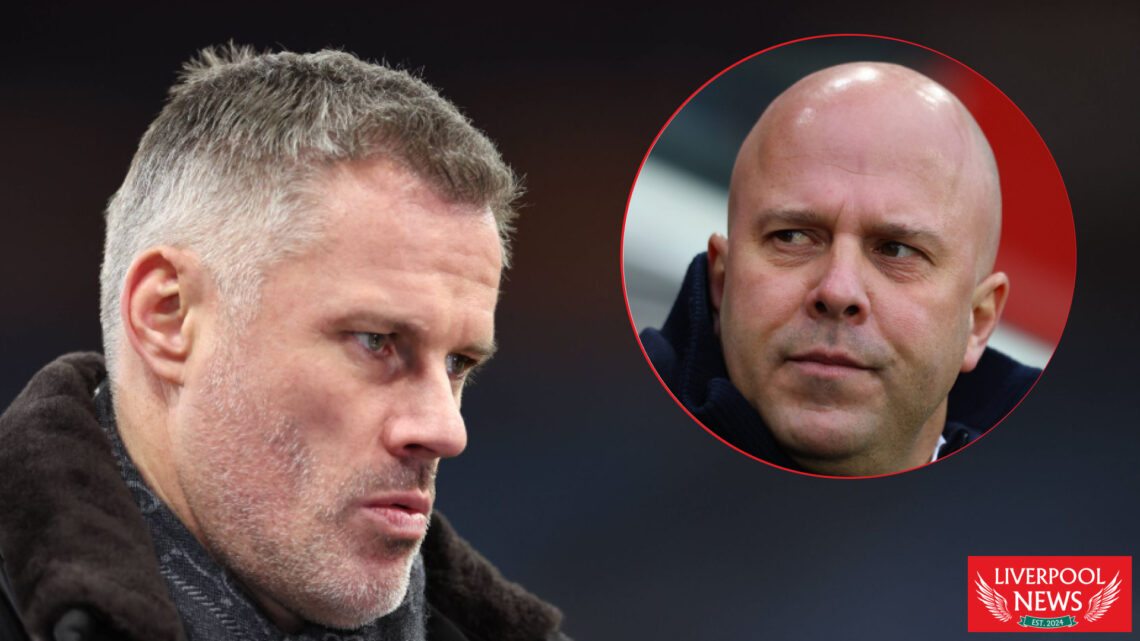 Jamie Carragher, Arne Slot