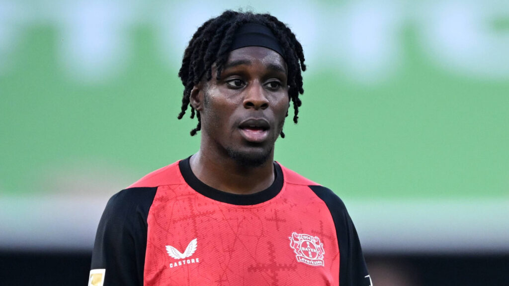 An image of Jeremie Frimpong at Bayer Leverkusen