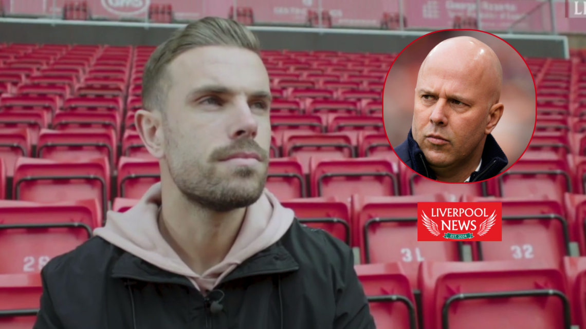 Arne Slot, Liverpool, England, Jordan Henderson
