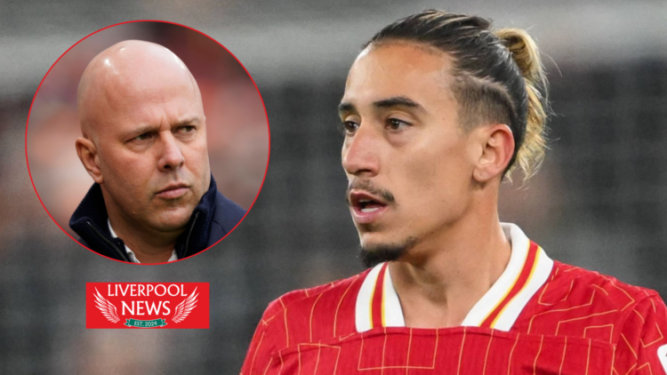 Liverpool Arne Slot and Kostas Tsimikas