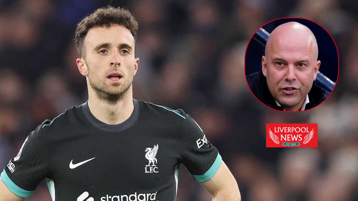 Diogo Jota, Arne Slot, Liverpool, PSG, Champions League